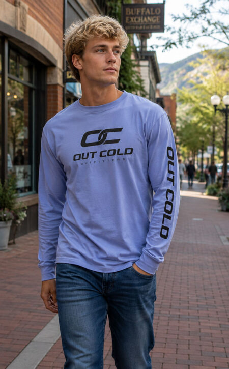 Out Cold Long Sleeve Curlew Shirt